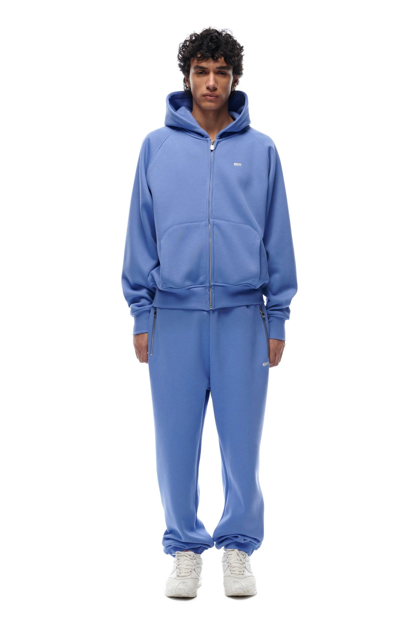 ZIP HOODIE PERSIAN BLUE(23n05 1110 359 Zhlog) 2 ZIP HOODIE PERSIAN BLUE(23n05 1110 359 Zhlog) - Image 2