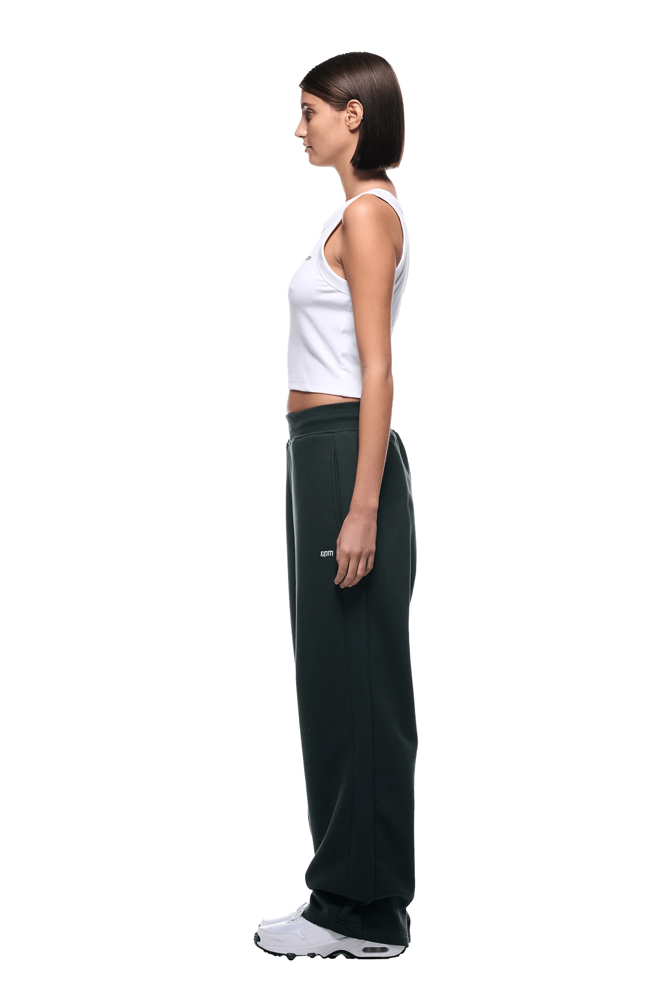 OPEN LEG JOGGER DARK EMERALD(Open Leg Jogger Dark Emerald) 6 OPEN LEG JOGGER DARK EMERALD(Open Leg Jogger Dark Emerald) - Image 6