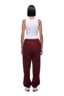 CUFF JOGGER WINE RED(Cuff Jogger Wine Red) 13 CUFF JOGGER WINE RED(Cuff Jogger Wine Red) -6pm Season 2500x1337 6pm 0078 241004 6PM Ecom Look 25 1497 min