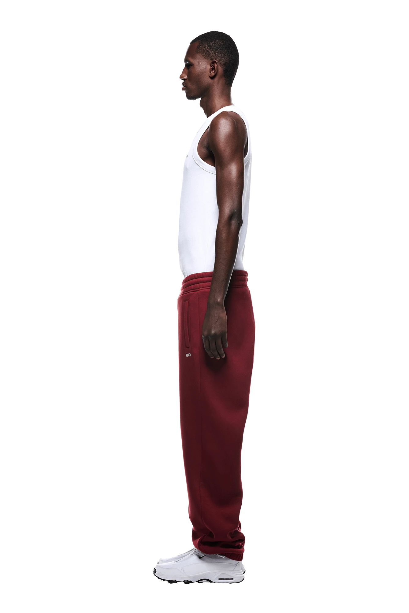 CUFF JOGGER WINE RED(Cuff Jogger Wine Red) 3 CUFF JOGGER WINE RED(Cuff Jogger Wine Red) - Image 3