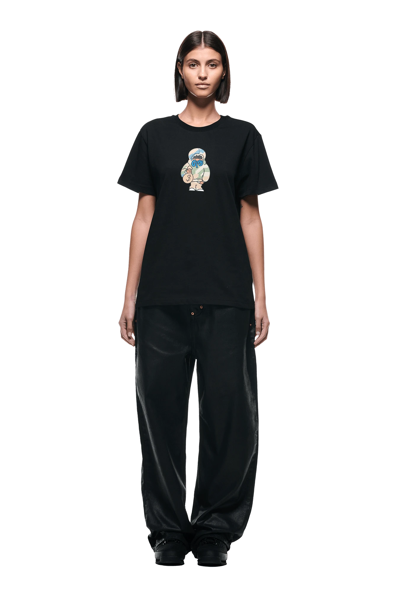 MONEY GUY TEE BLACK(Money Guy Tee Black) 5 MONEY GUY TEE BLACK(Money Guy Tee Black) - Image 5