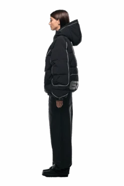 HALF ZIP PULLOVER PUFFER JACKET BLACK(Half Zip Pullover Puffer Jacket Black) -6pm Season 2500x1337 6pm 0218 241004 6PM Ecom Look 02 0579 min