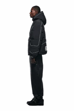 HALF ZIP PULLOVER PUFFER JACKET BLACK(Half Zip Pullover Puffer Jacket Black) -6pm Season 2500x1337 6pm 0221 241004 6PM Ecom Look 02 0245 min