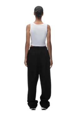 OPEN LEG JOGGER BLACK(Open Leg Jogger Black) -6pm Season 2673x4009 6PM 0033 22230330 6PM NOS23 Look 54 1009 min