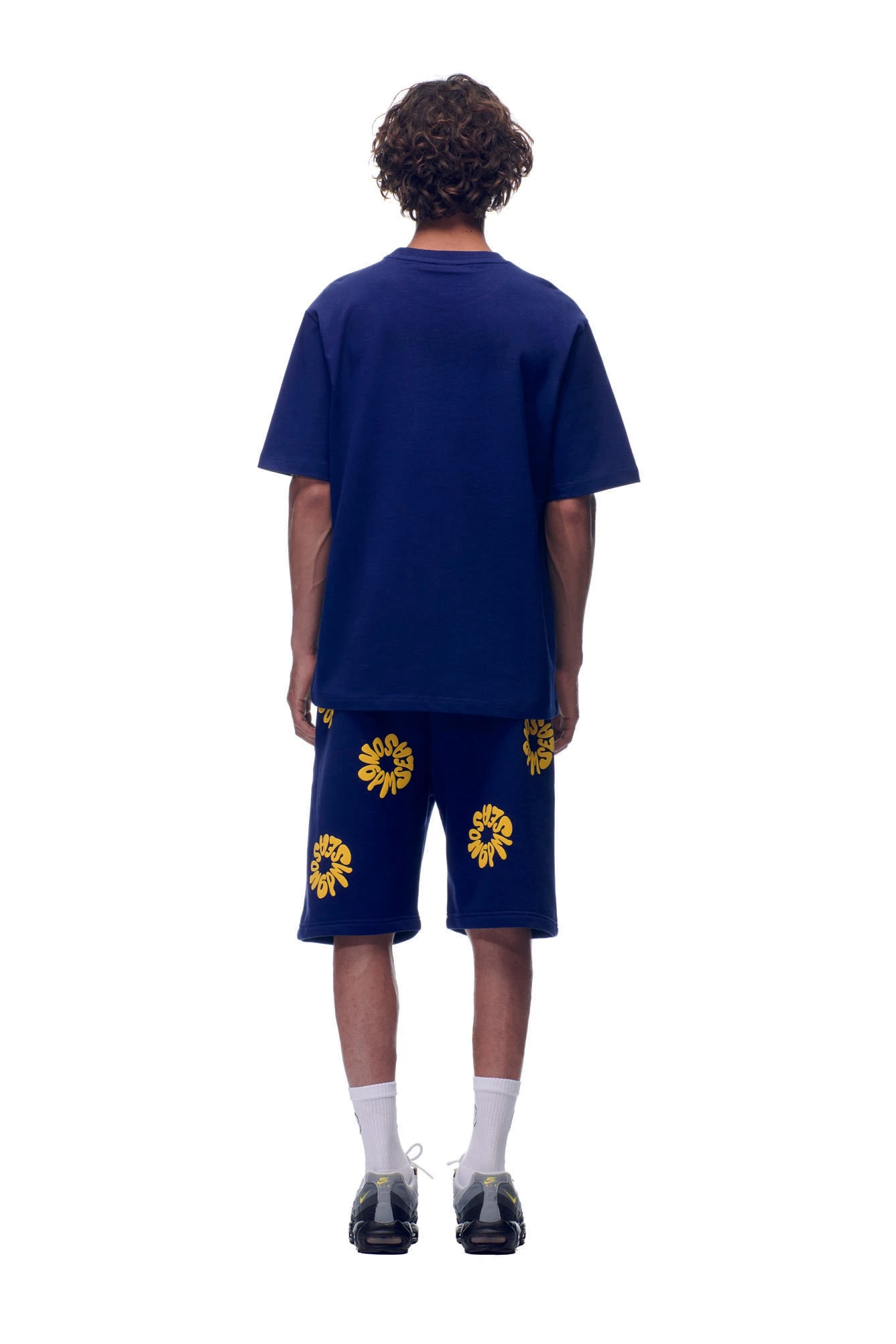 T-SHIRT FLOWER NAVY(T Shirt Flower Navy) 3 T-SHIRT FLOWER NAVY(T Shirt Flower Navy) - Image 3