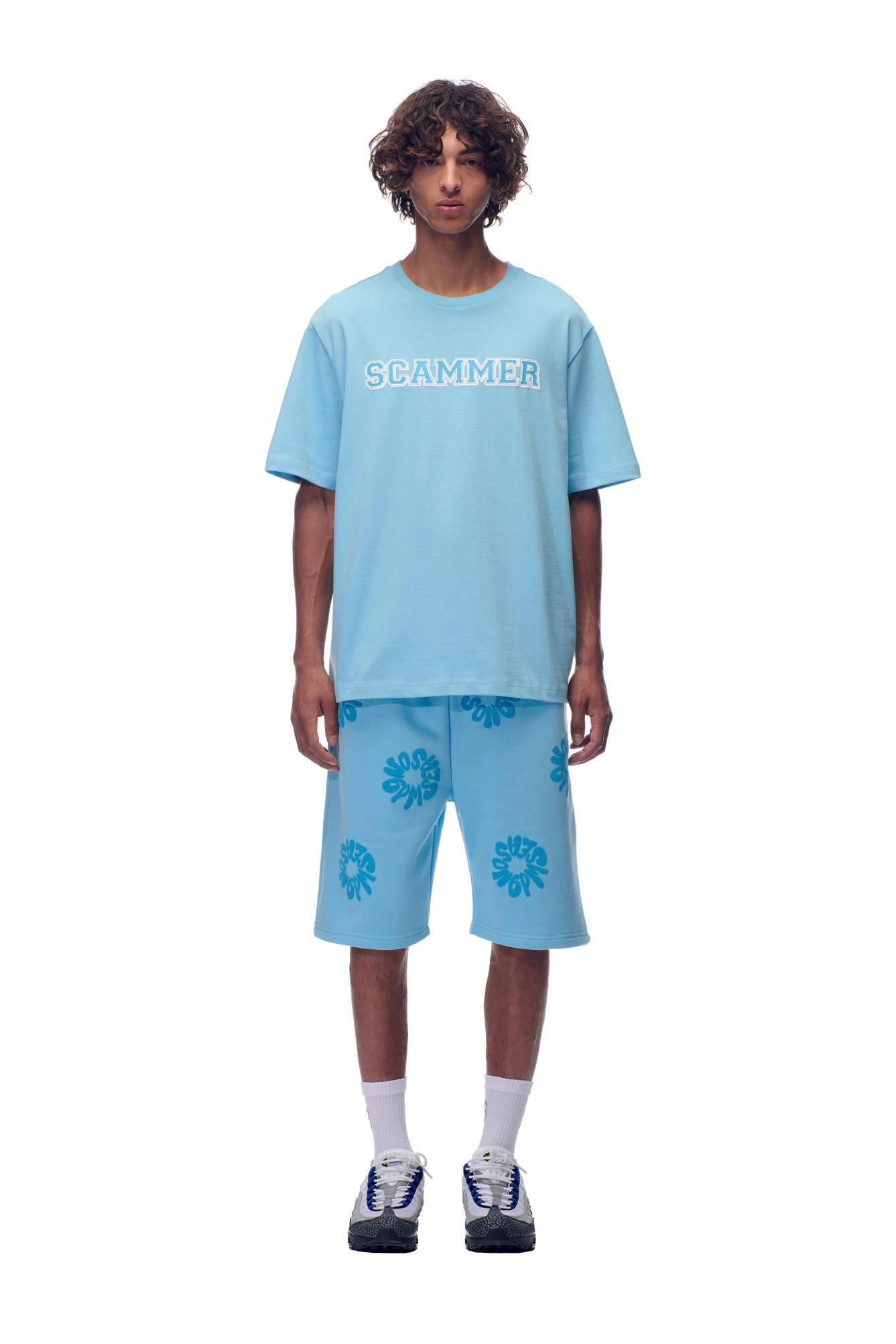 SCAMMER T-SHIRT BABY BLUE(T Shirt Scammer Baby Blue) 1 SCAMMER T-SHIRT BABY BLUE(T Shirt Scammer Baby Blue)
