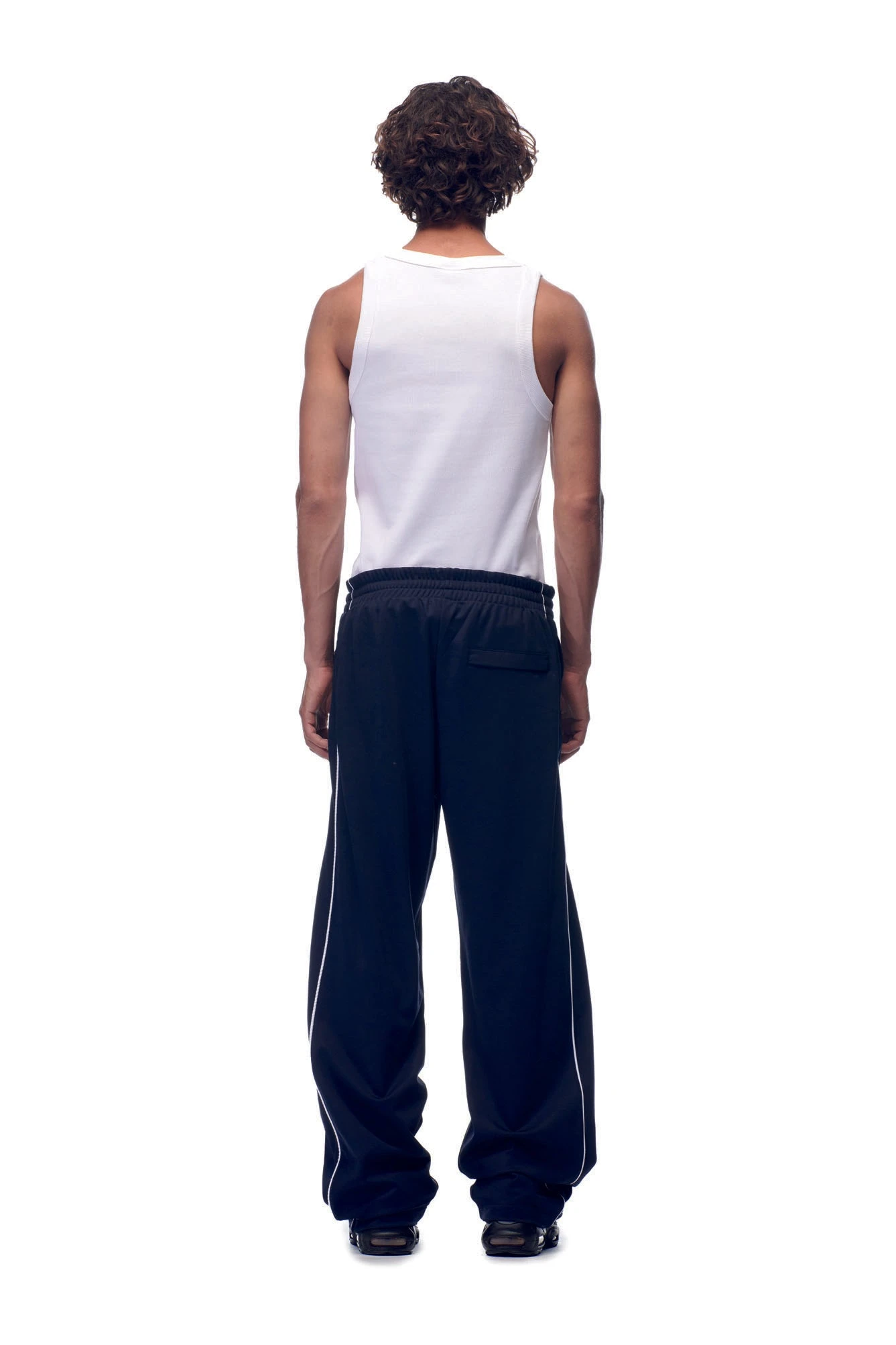 TENNIS TRAINER PANTS BLUE(Jersey Trainer Pants Blue) 3 TENNIS TRAINER PANTS BLUE(Jersey Trainer Pants Blue) - Image 3