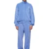 BF VELOURS TRACKJACKET PERSIAN BLUE(Bf Velours Trackjacket Persian Blue)