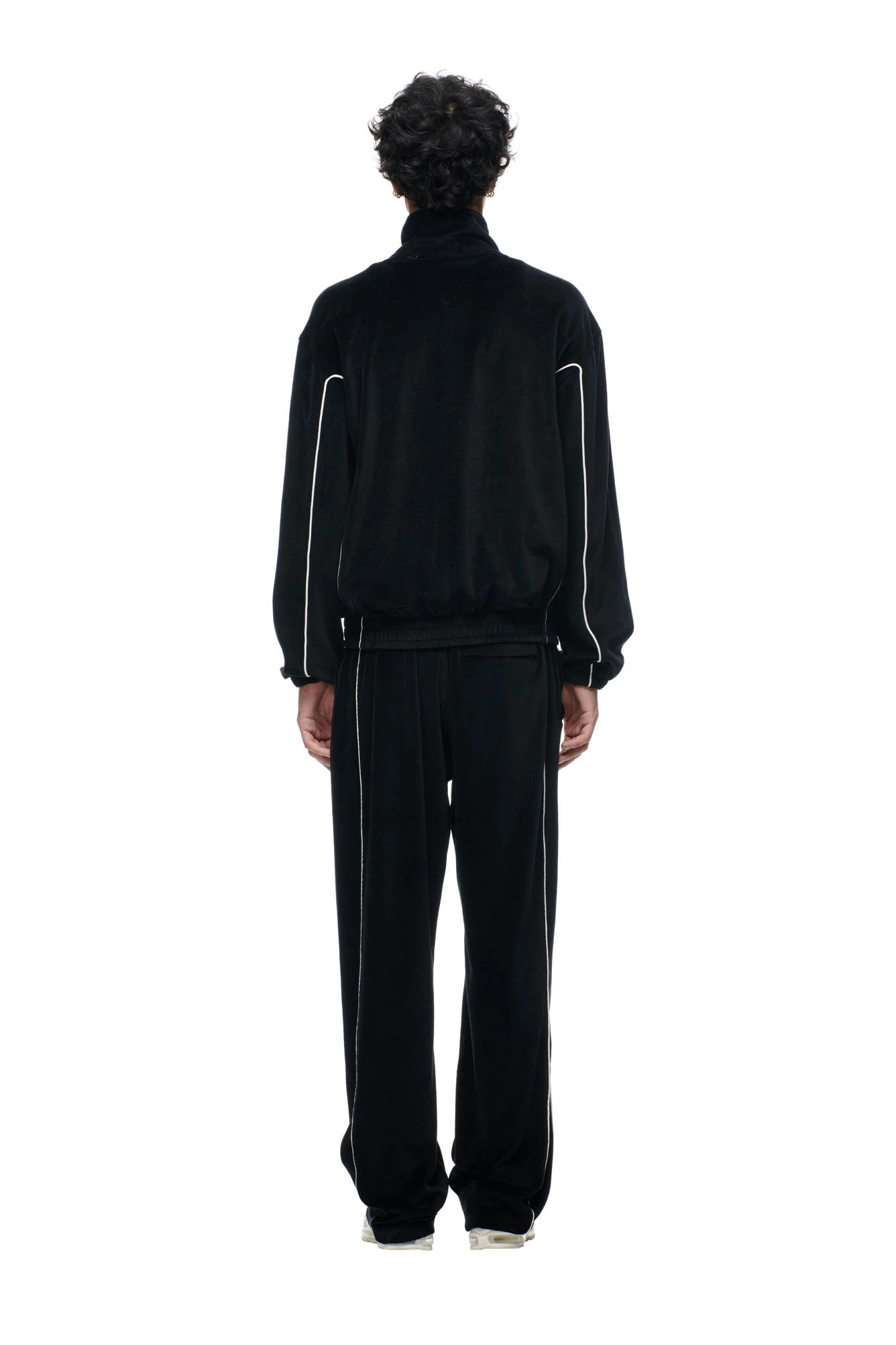 BF VELOURS TRACKJACKET BLACK(Bf Velours Trackjacket Black) - Image 3