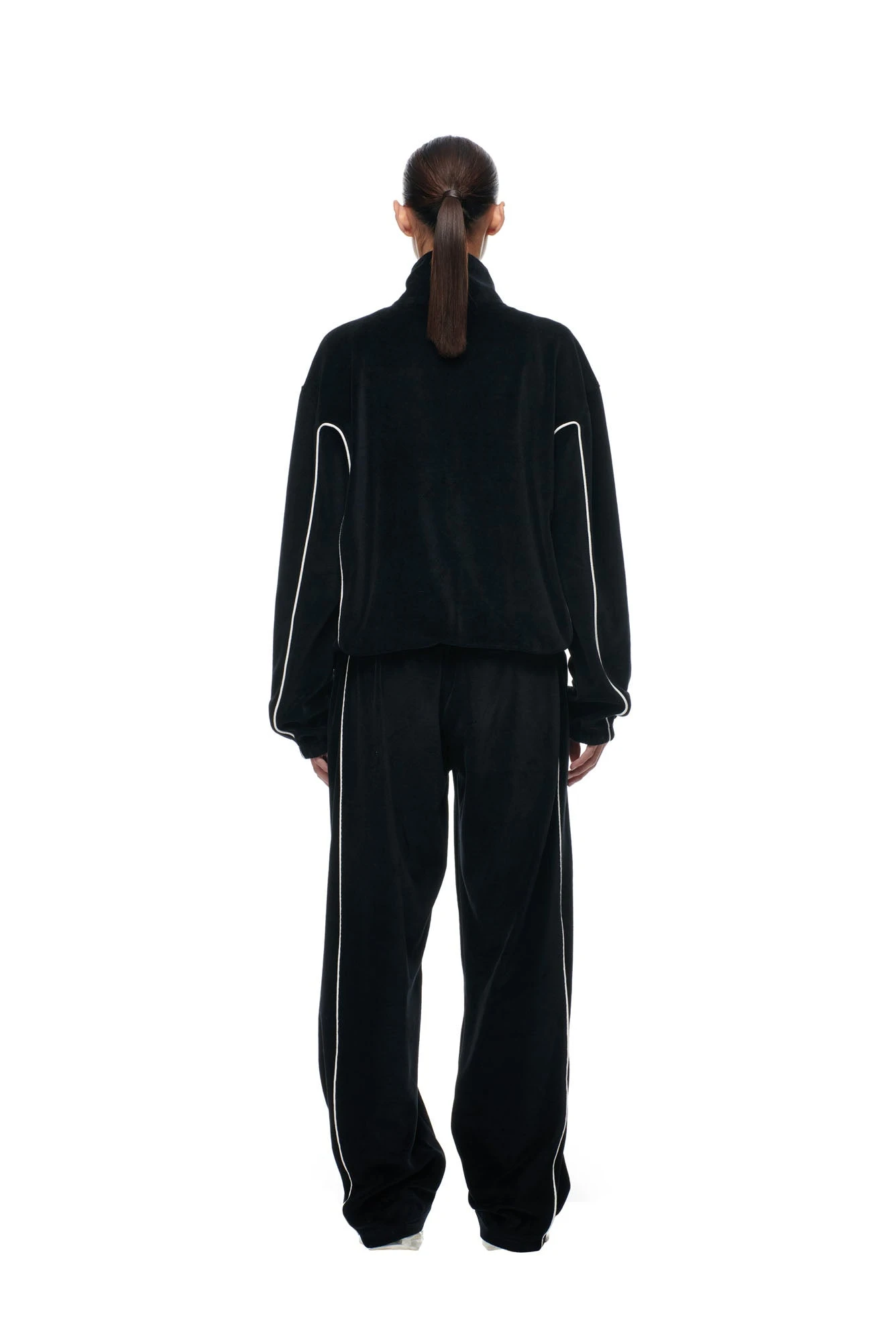 BF VELOURS TRACKJACKET BLACK(Bf Velours Trackjacket Black) - Image 6