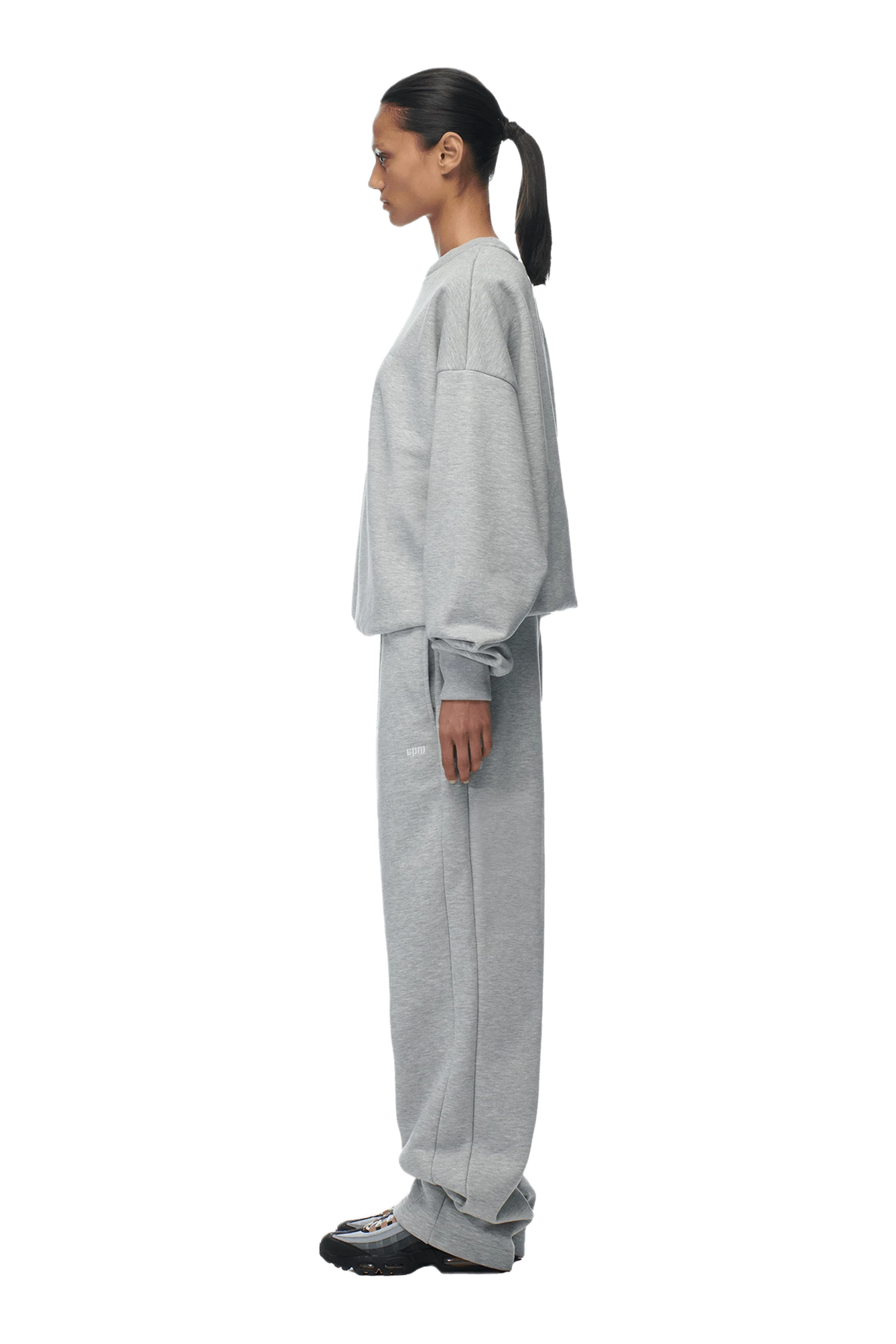 CREWNECK GREY MELANGE(Crewneck Grey Melange) 6 CREWNECK GREY MELANGE(Crewneck Grey Melange) - Image 6