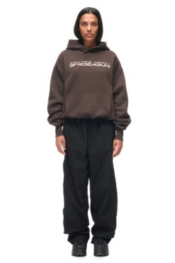 TILES HOODIE BROWN(Hoodie Brown) 9 TILES HOODIE BROWN(Hoodie Brown) -6pm Season 6PM ECOM Look 04 female 2821