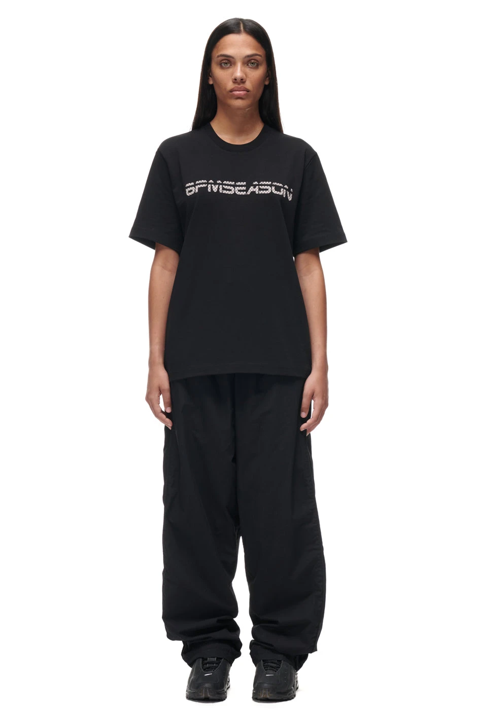 TILES T-SHIRT BLACK(Logo T Shirt Black) 4 TILES T-SHIRT BLACK(Logo T Shirt Black) - Image 4