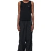 TRACKPANTS BLACK(Poplin Pants Black 1)