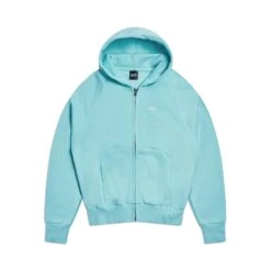 ZIP HOODIE TURQUOISE(Zip Hoodie Turquoise)