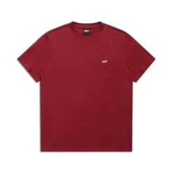 T-SHIRT REGULAR FIT WINE RED(T Shirt Regular Fit Wine Red)