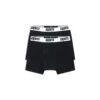 BOXER SHORTS BLACK/WHITE (2-PACK)(Boxer Shorts Black White 2 Pack)