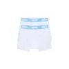 BOXER SHORTS WHITE/BABY BLUE (2-PACK)(Boxer Shorts White Baby Blue)