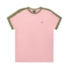 SLIM FIT RINGER TEE PINK(Slim Fit Ringer Tee Pink)