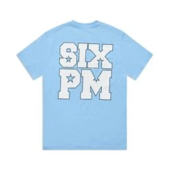 COLLEGE STAR TEE BLUE(College Star Tee Blue)