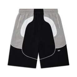 BAGGY WARM UP SHORTS BLACK(Baggy Warm Up Track Shorts Black)