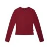 WMNS LONGSLEEVE WINE RED(Wmns Longsleeve Wine Red)