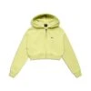 WMNS CROPPED ZIP HOODIE BUTTERCREAM(Wmns Cropped Zip Hoodie Buttercream)