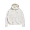 ZIP HOODIE COCONUT WHITE(Zip Hoodie Coconut White)