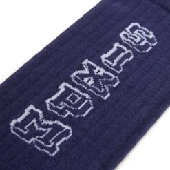 COLLEGE SOCKS GREY BLUE(College Socks Grey Blue) -6pm Season 6PM Hose85