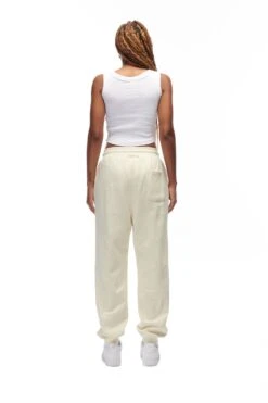 LOGO JOGGER CREAM(Logo Jogger Cream) -6pm Season 6PM vVERTABRAE Look 02 Sweatpant Female beige 0096