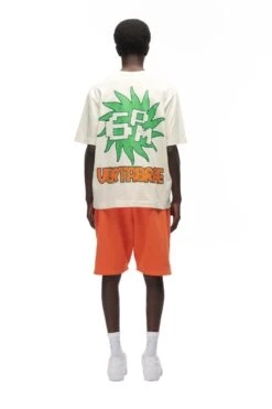 MIAMI T-SHIRT CREAM(Miami T Shirt Cream) -6pm Season 6PM vVERTABRAE Look 10 TShirt Male beige 0324