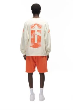 PSYCHEDELIC LONGSLEEVE CREAM(Psychedelic Longsleeve Cream) -6pm Season 6PM vVERTABRAE Look 12 Longsleeve Male beige 0366