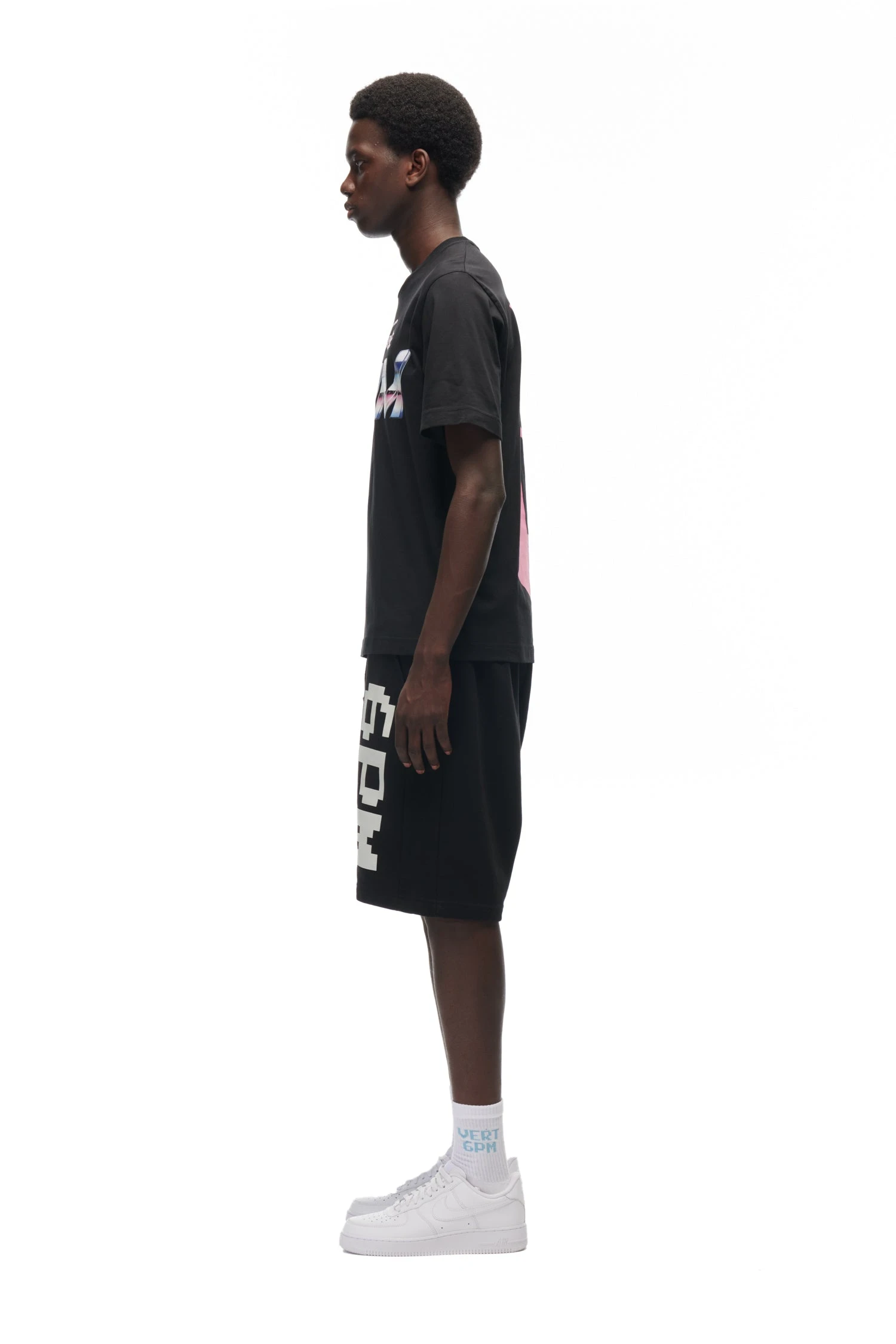 CHROME T-SHIRT BLACK(Chrome T Shirt Black) 2 CHROME T-SHIRT BLACK(Chrome T Shirt Black) - Image 2