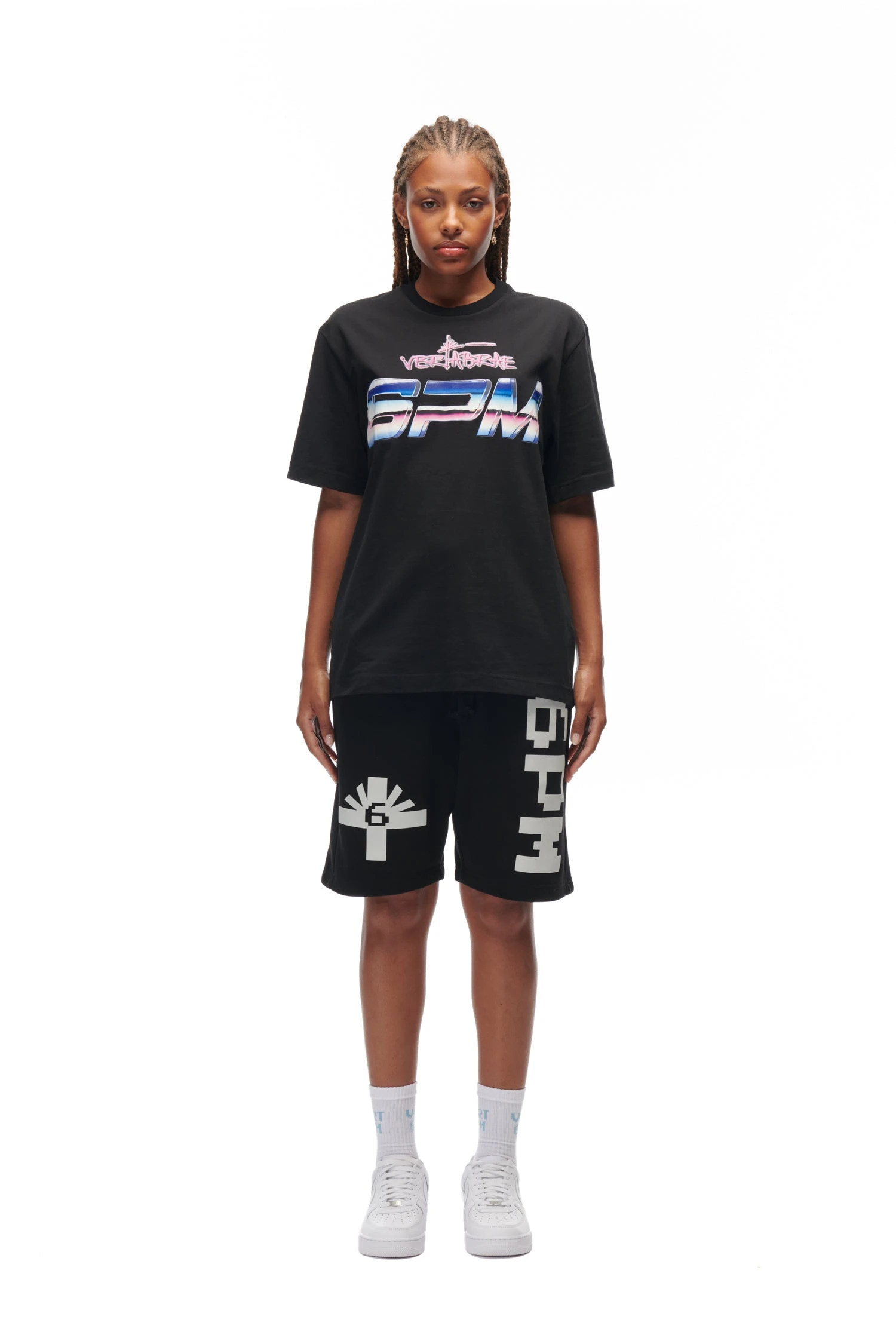 CHROME T-SHIRT BLACK(Chrome T Shirt Black) 4 CHROME T-SHIRT BLACK(Chrome T Shirt Black) - Image 4