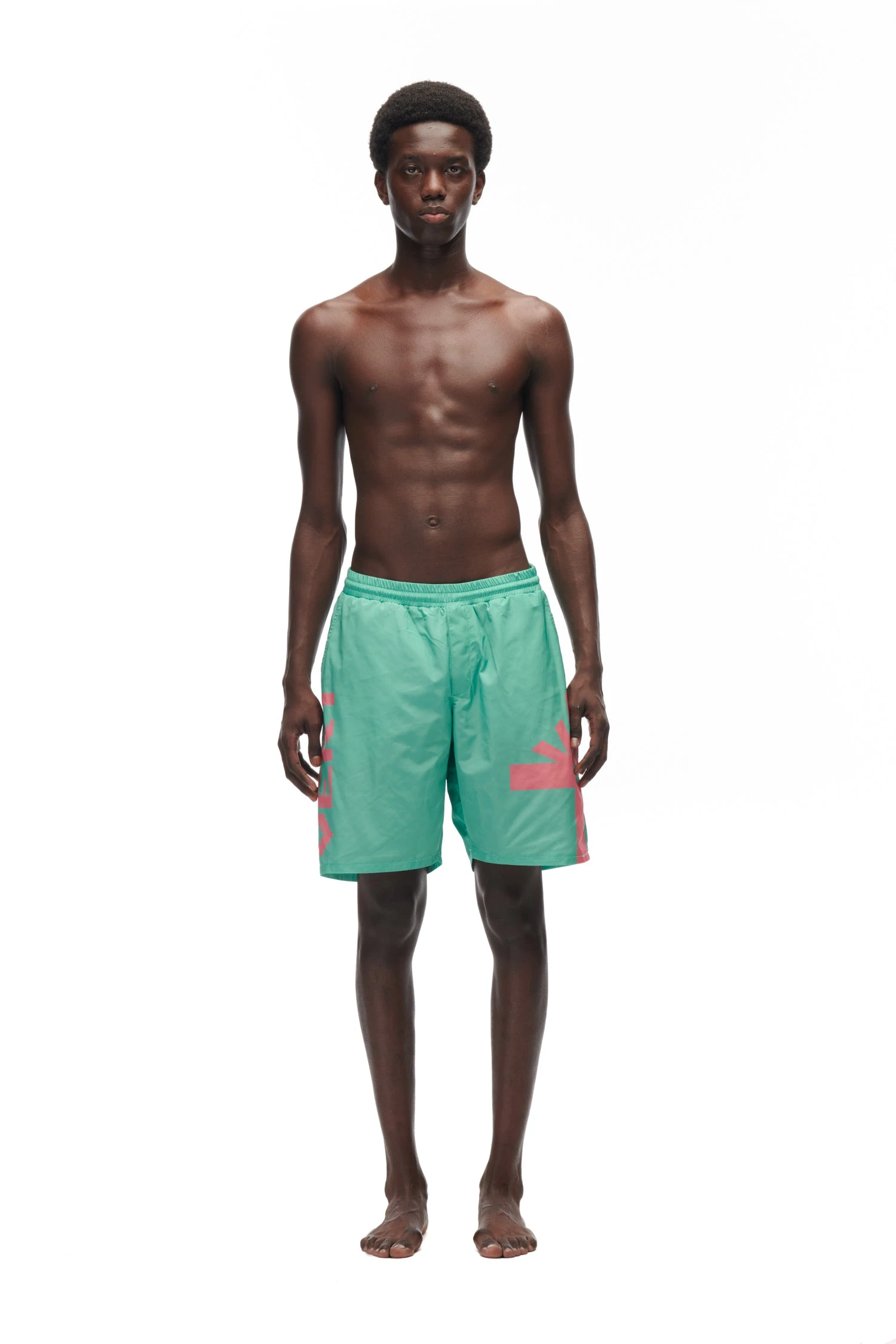 LOGO BATHING SHORTS GREEN(Logo Bathing Shorts Green) 1 LOGO BATHING SHORTS GREEN(Logo Bathing Shorts Green)