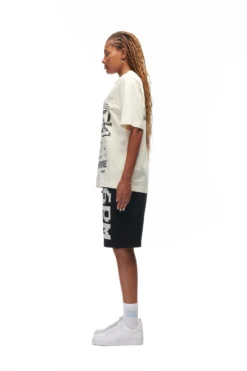 YOGA T-SHIRT CREAM(Yoga T Shirt Cream) -6pm Season 6PM vVERTABRAE Look 25 TShirt Female beige 1 0647