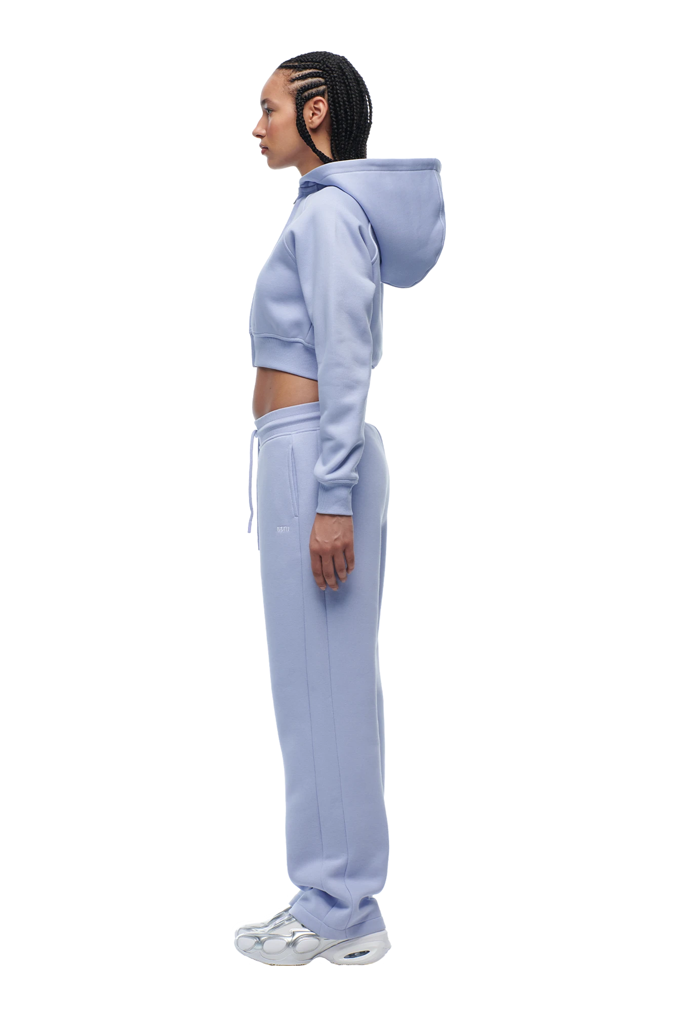 WMNS CROPPED ZIP HOODIE SOFT VIOLET(Wmns Cropped Zip Hoodie Soft Violet) 3 WMNS CROPPED ZIP HOODIE SOFT VIOLET(Wmns Cropped Zip Hoodie Soft Violet) - Image 3