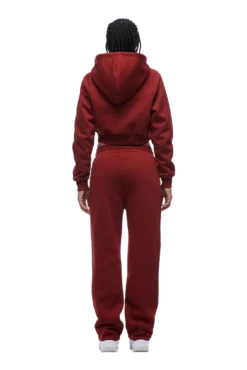 WMNS CROPPED ZIP HOODIE WINE RED(Wmns Cropped Zip Hoodie Wine Red) -6pm Season 6pm png 0076 2025 07 14 6PM ECOM LOOK 08 0310