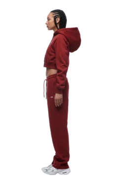 WMNS CROPPED ZIP HOODIE WINE RED(Wmns Cropped Zip Hoodie Wine Red) -6pm Season 6pm png 0077 2025 07 14 6PM ECOM LOOK 08 0303