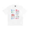 MULTI LOGO T-SHIRT WHITE(Multi Logo White)