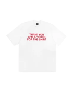 THANK YOU T-SHIRT WHITE(Tshirt Thank You White)
