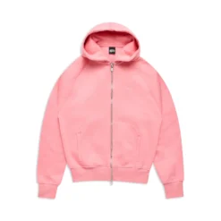 COVERLOCK ZIP HOODIE FLAMINGO PINK(Coverlock Zip Hoodie Flamingo Pink)