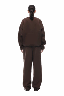 CREWNECK CHOCOLATE BROWN(23n04 1200 907 Crewn) -6pm Season crewneck brown 6 min