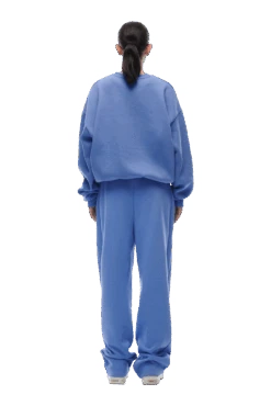 CREWNECK PERSIAN BLUE(23n04 1200 359 Crewn) -6pm Season crewneck persian blue 6 min