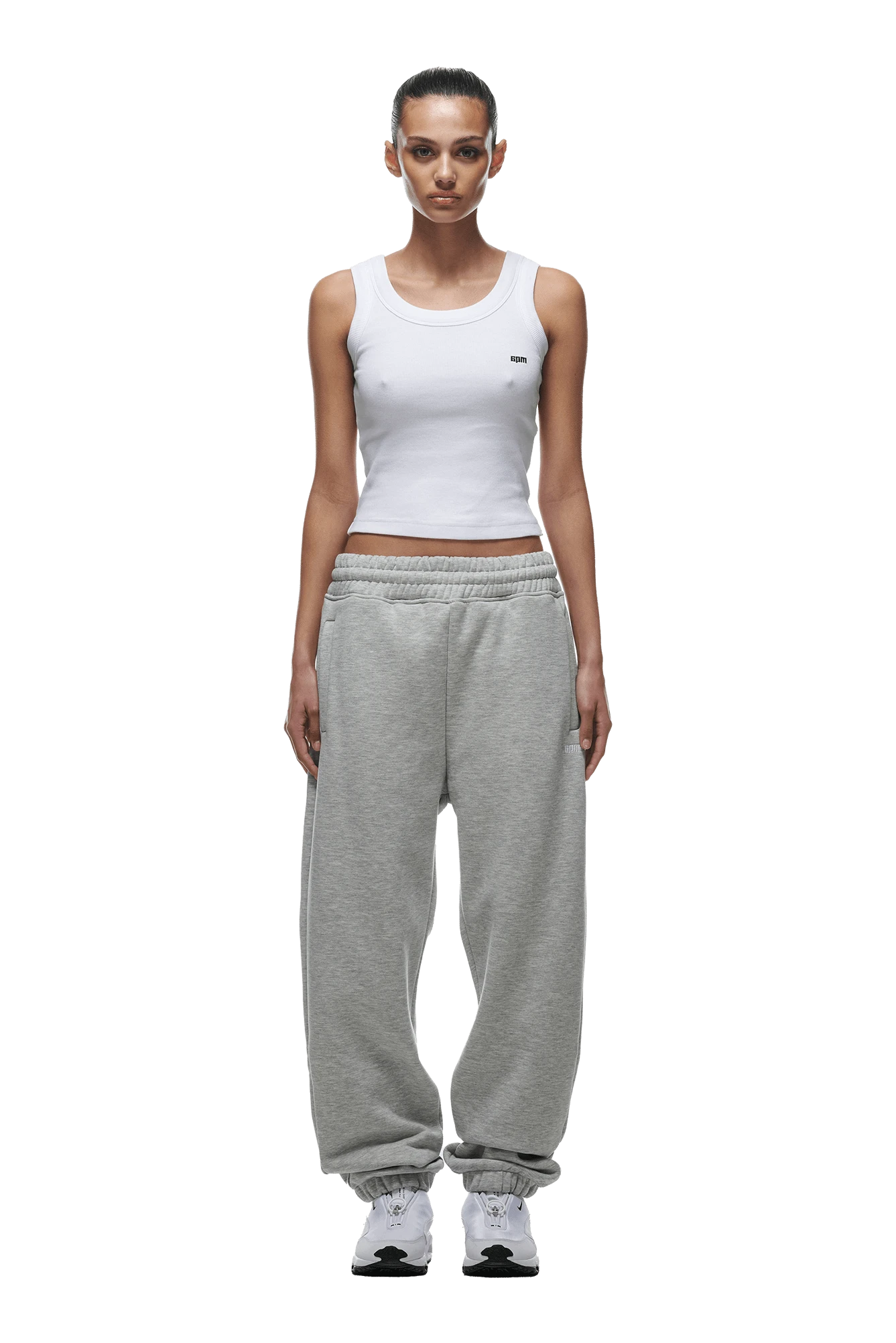 CUFF JOGGER GREY MELANGE(Cuff Jogger Grey Melange) 5 CUFF JOGGER GREY MELANGE(Cuff Jogger Grey Melange) - Image 5
