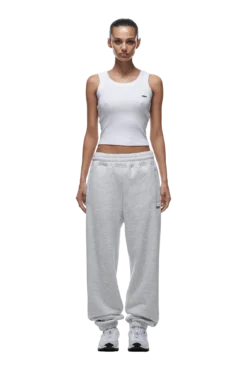 CUFF JOGGER LIGHT GREY(Cuff Jogger Light Grey) -6pm Season cuffed jogger light grey min