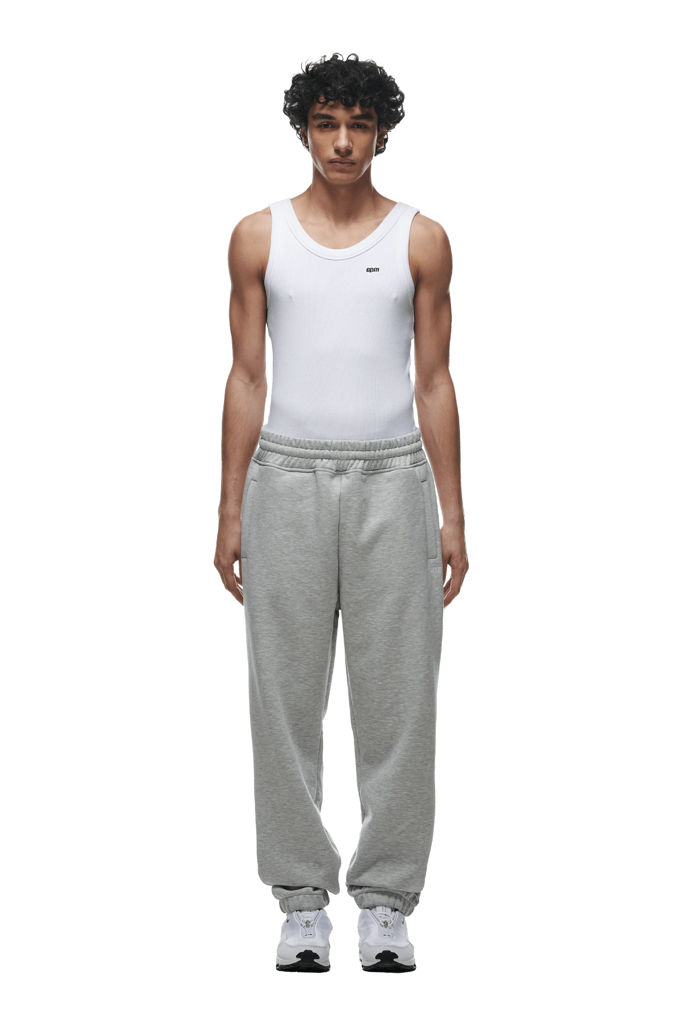 CUFF JOGGER GREY MELANGE(Cuff Jogger Grey Melange) 2 CUFF JOGGER GREY MELANGE(Cuff Jogger Grey Melange) - Image 2