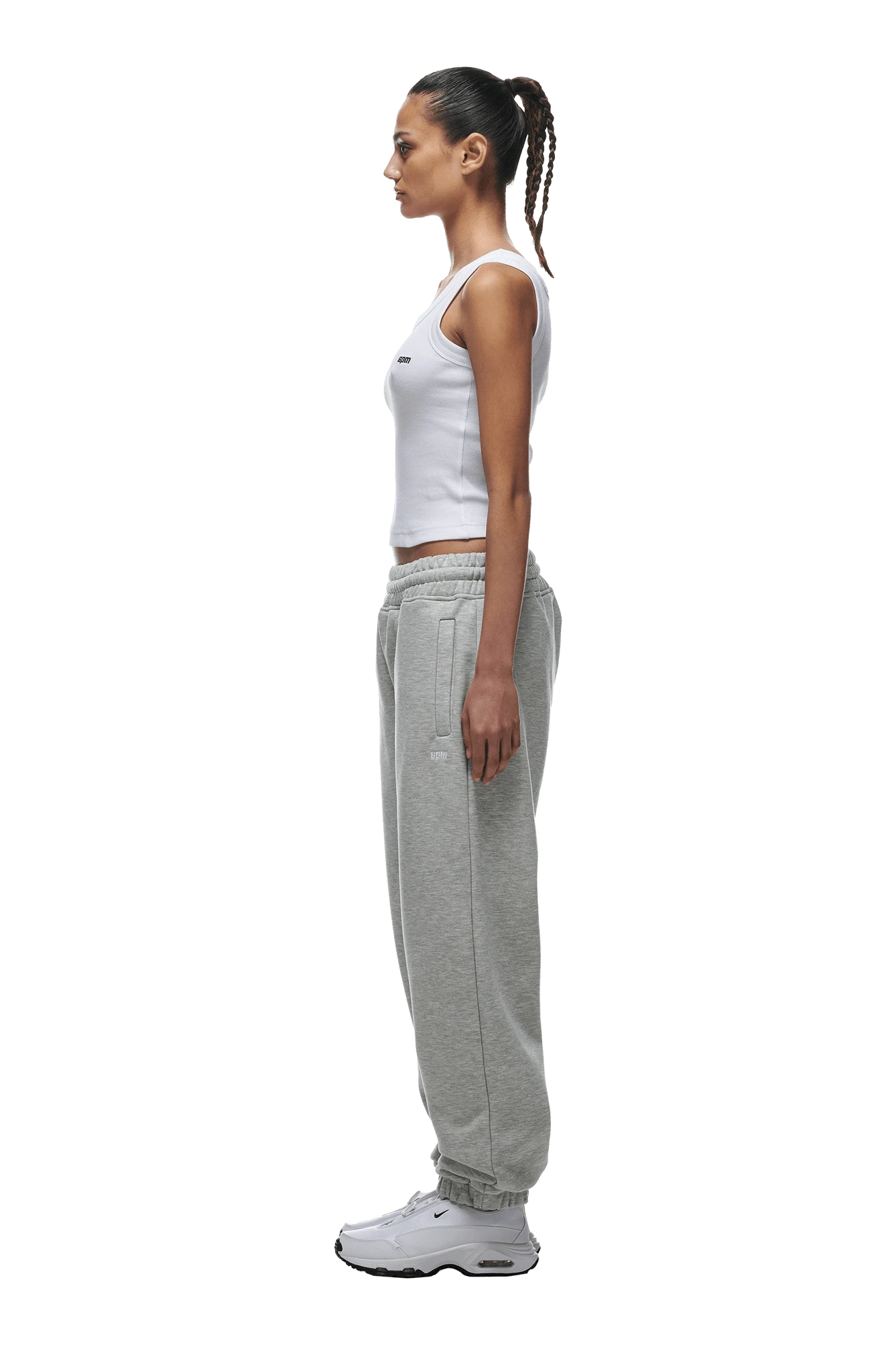 CUFF JOGGER GREY MELANGE(Cuff Jogger Grey Melange) 6 CUFF JOGGER GREY MELANGE(Cuff Jogger Grey Melange) - Image 6