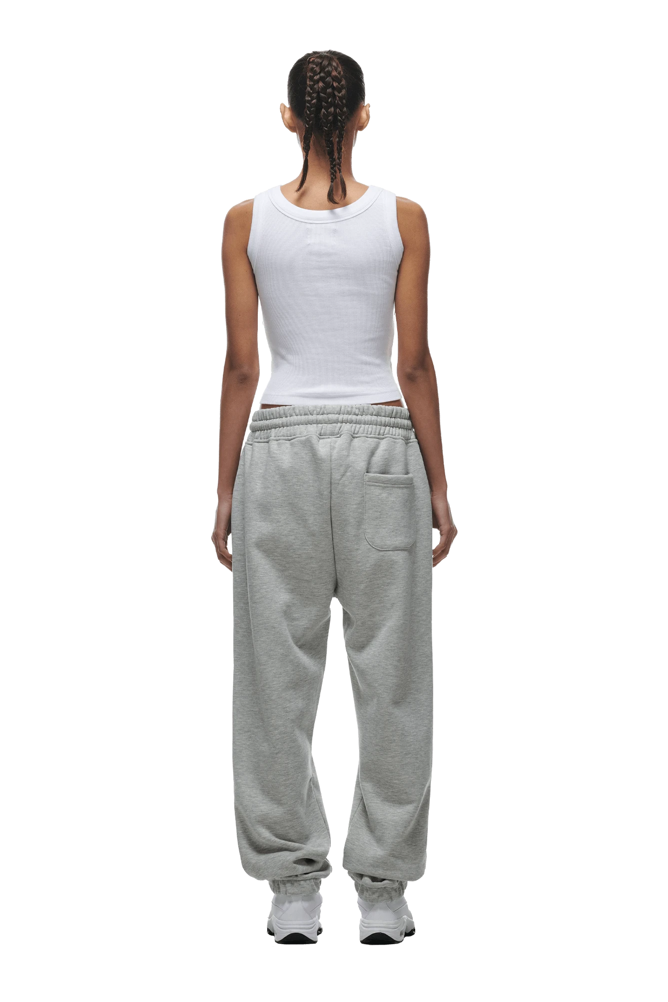 CUFF JOGGER GREY MELANGE(Cuff Jogger Grey Melange) 7 CUFF JOGGER GREY MELANGE(Cuff Jogger Grey Melange) - Image 7