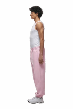 CUFF JOGGER BABY PINK(Cuff Jogger Baby Pink) -6pm Season cuffed jogger pink2 min